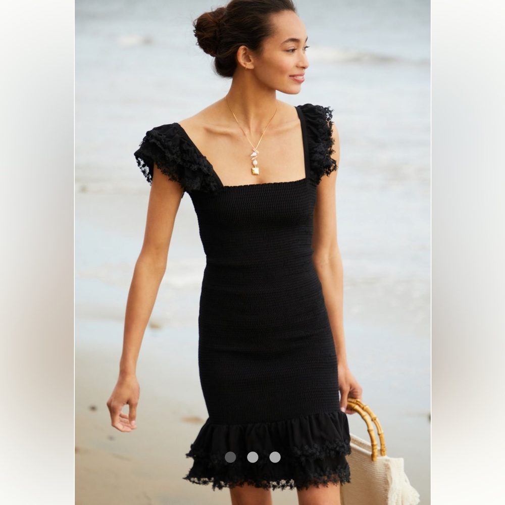 NWT- Peixoto Belle mini dress in black size small